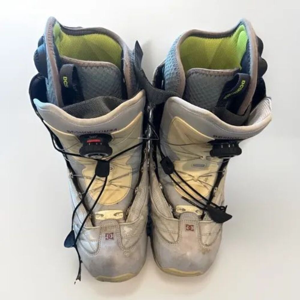 DC Shoes BOA Snowboard Boots Gray Women's Size 8 / Youth 8L / UK 6 / EUR 39